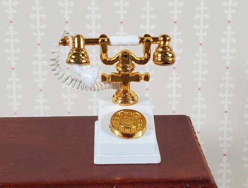 Dollhouse telephone vintage - dollhouse,