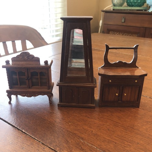 Lot vtg dollhouse china - 3,