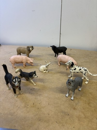 Schleich farm animals pigs - farm,