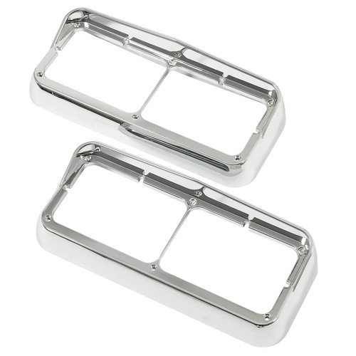 Pair abs headlight bezels - pair,