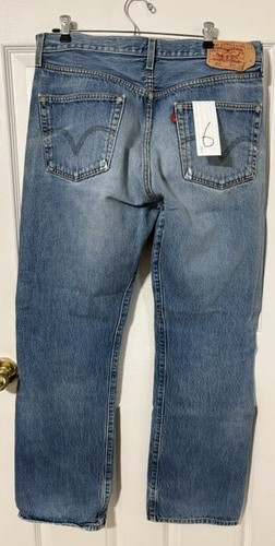 Levis 501 straight leg button - 501,