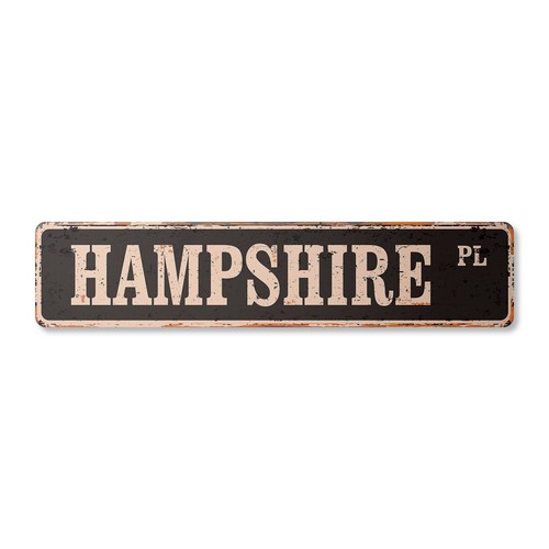 Hampshire pig vintage street - hampshire,