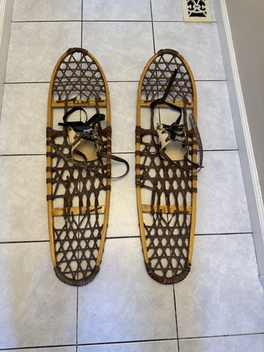 Vintage bean snowshoes - vintage,