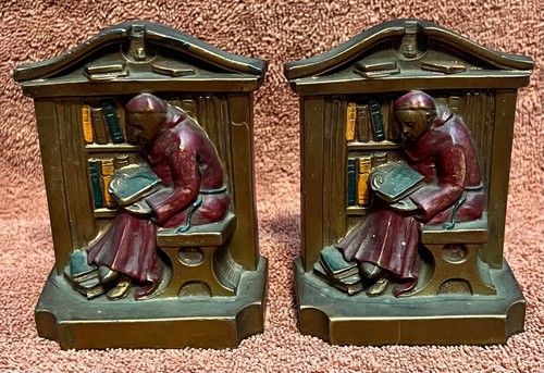 Vtg library monk metal - library,