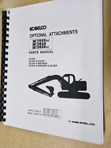 Kobelco optional attachments - kobelco-optional, attachments-