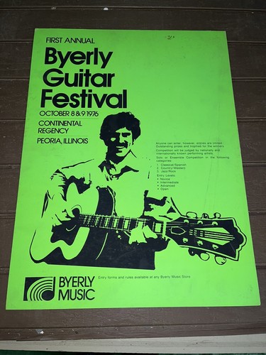 Vintage 1978 byerly music - vintage,