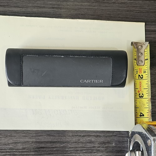 Cartier black hard flip - black, top
