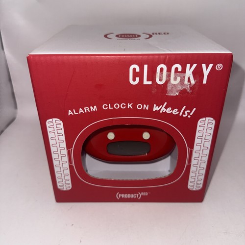 Clocky alarm clock wheels - clocky,