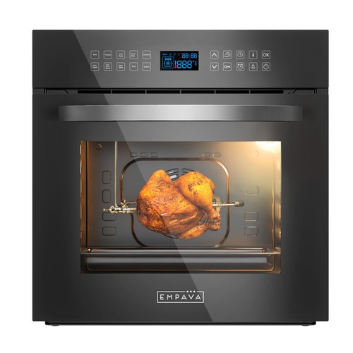 Electric single wall oven - wall, 24