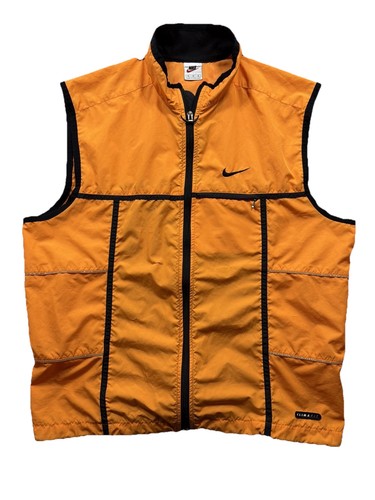 Vintage nike orange full zip - nike,