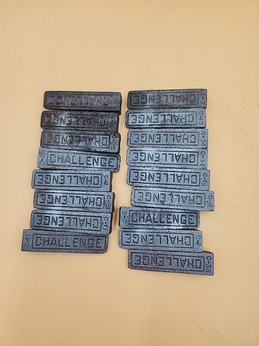 Challenge quoins lot 17 - challenge,
