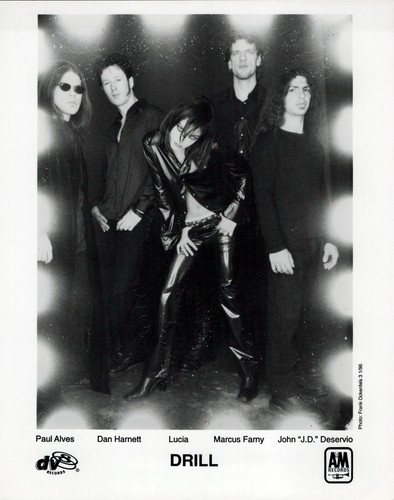 Drill rock band silver gelatin - rock,