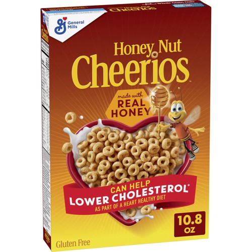 Honey nut cheerios - honey, heart