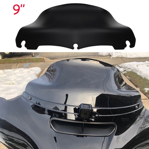 Wave windshield - 9", bl