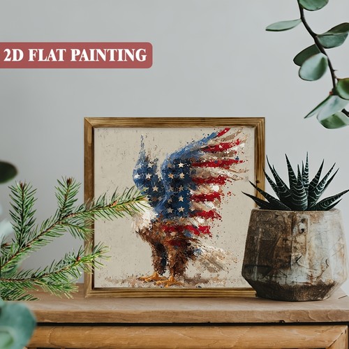 American flag bald - american,