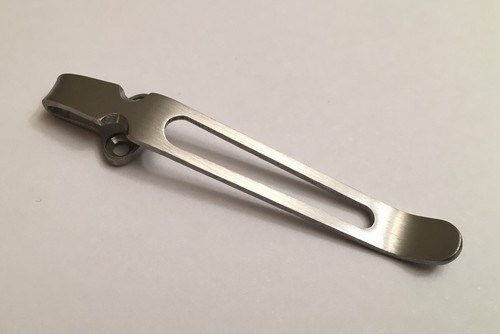 Titanium deep pocket clip - deep,