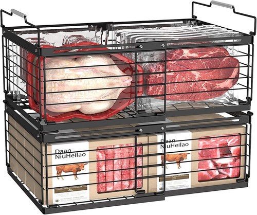 Freezer organizer bins - 2, packs