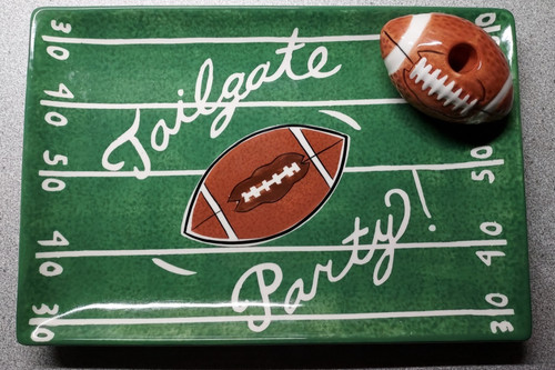 Clay art football - art, tailgate