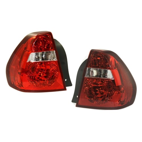 Pair red clear lens turn - red,