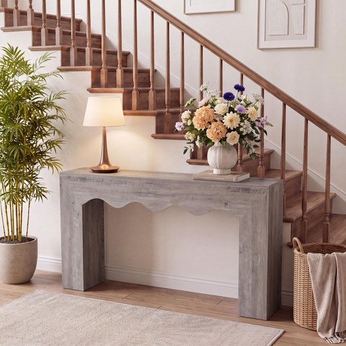 Entryway table wooden - table,,