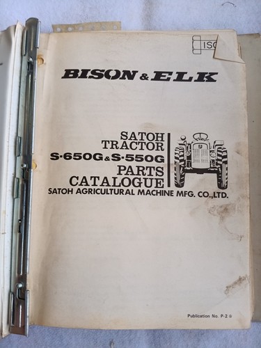 Satoh tractor 650g - tractor, s-650g