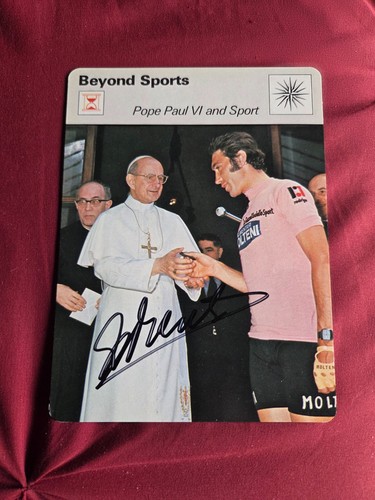 Eddy merckx pope paul vi - merckx,