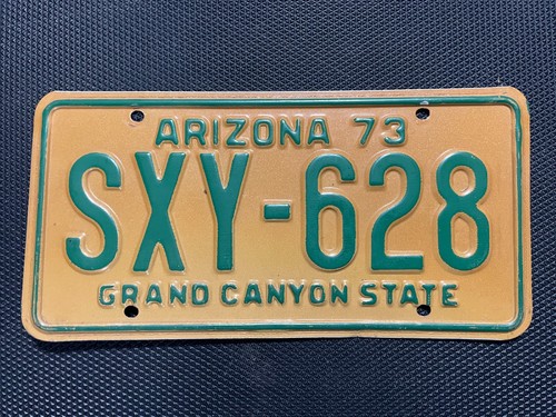 1973 arizona license plate - 1973,