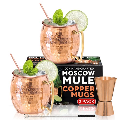 Moscow mule copper mugs - mule,