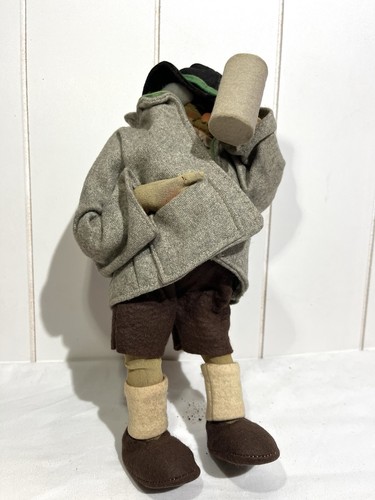 Antique alpine folk doll - alpine,