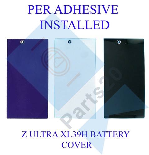 Rear back battery cover glass - battery,