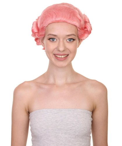 Adult womens wig pink - wig, |