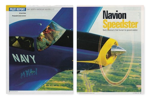 Navion aircraft report - aircraft,