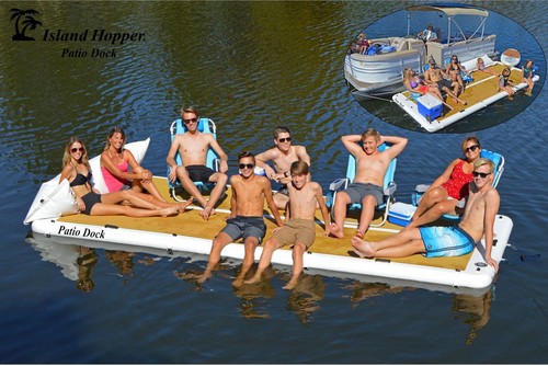 Inflatable dock platform - platform, 15'