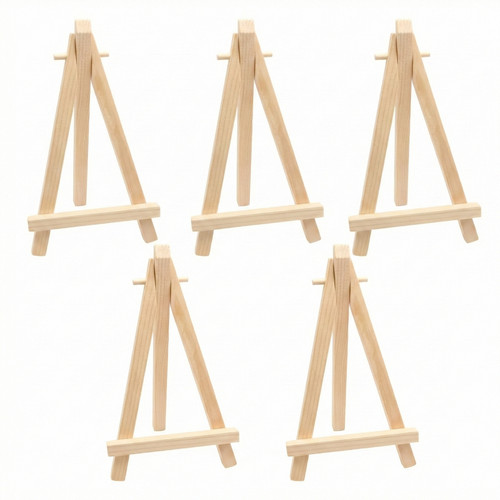 5pcs mini wood - mini, easels