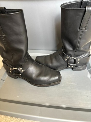 Frye harness boots black - frye,
