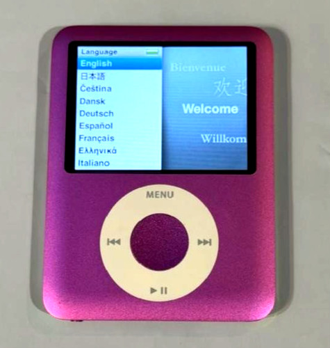 Ipod nano 3rd generation 8gb - nano,