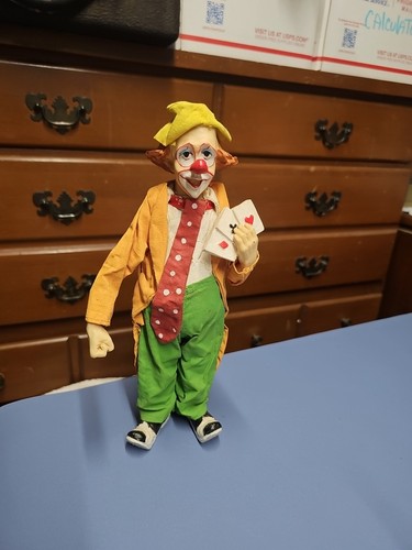 Card playing aces clown - playing,