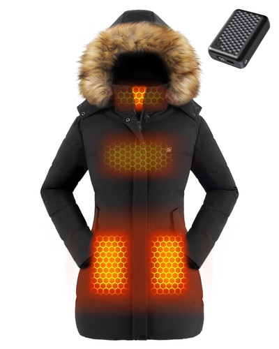Genovega womens heated - heated, jackets