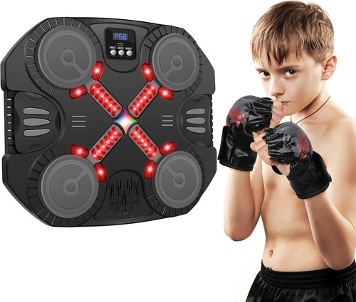 Music boxing machine with - music,