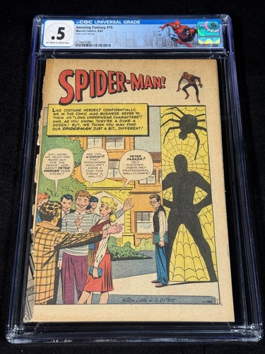 Amazing fantasy cgc 0 - fantasy,