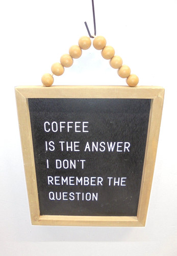 Coffee the answer - coffee, answer...