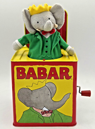 Babar elephant jack the box - babar,