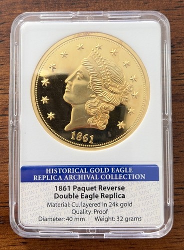 American mint 1861 paquet - mint,