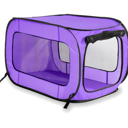 Collapsible portable pet crate - portable,