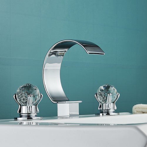 Widespread led bathroom - "widespread,