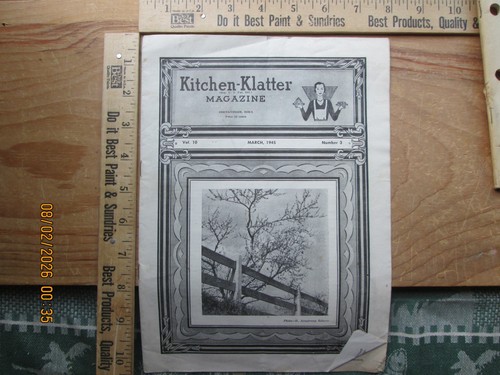 Kitchen klatter magazine - magazine, mar