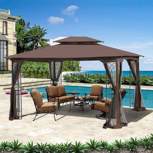 13x10 outdoor patio gazebo - outdoor,