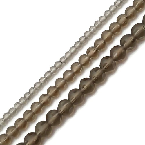 Brown crystal glass matte - brown,