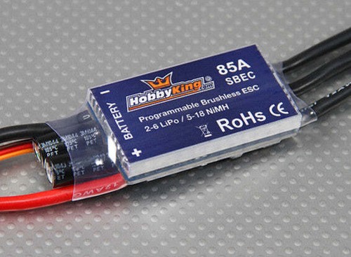 Hobbyking 85a sbec - 85a, blue