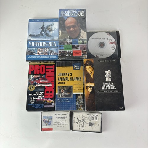 Mixed media lot dvd - , cds